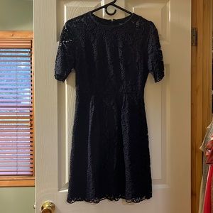 Madewell Navy Lace Dress - Sz 2